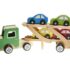 Trenes y otros vehículos de madera para niños