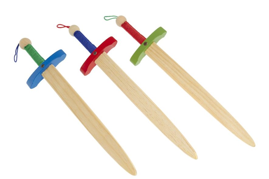 Espada caballero medieval - Juguete de madera