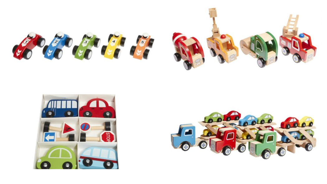 juguetes de madera coches para niños