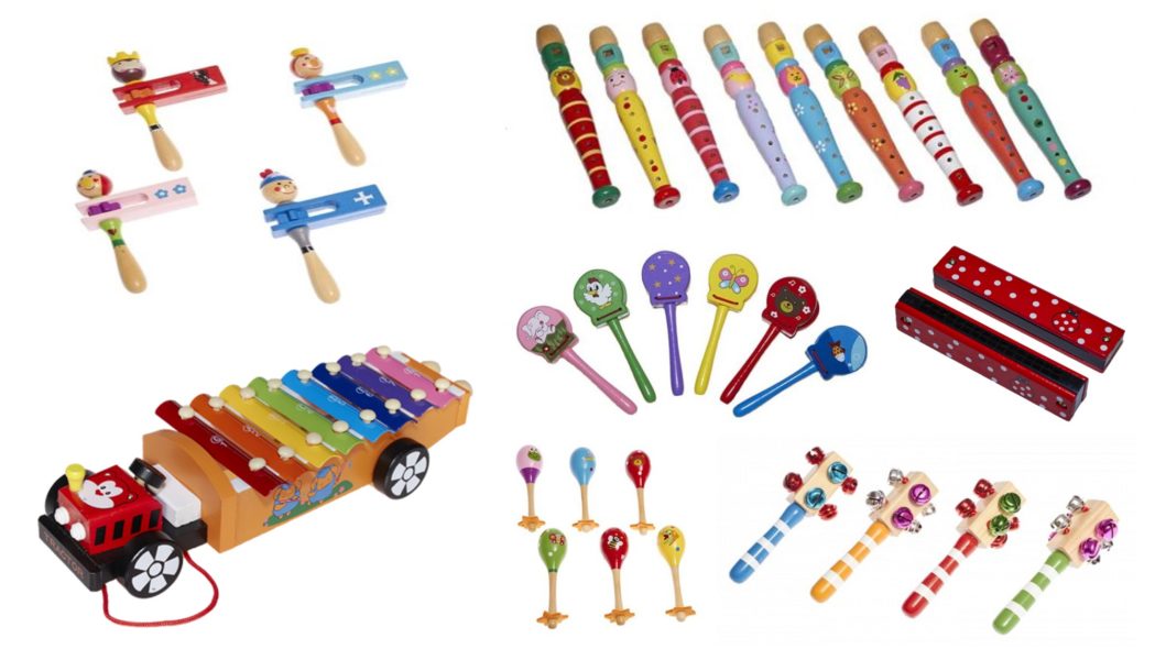 juguetes de madera musicales