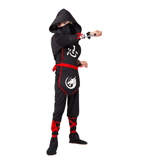Sociología Guiño Estresante Disfraz de ninja | Juguetutto