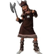 Disfraz de vikinga para niñas