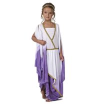 Disfraz de griega niña