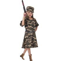 192_Disfraz Soldado Militar niña