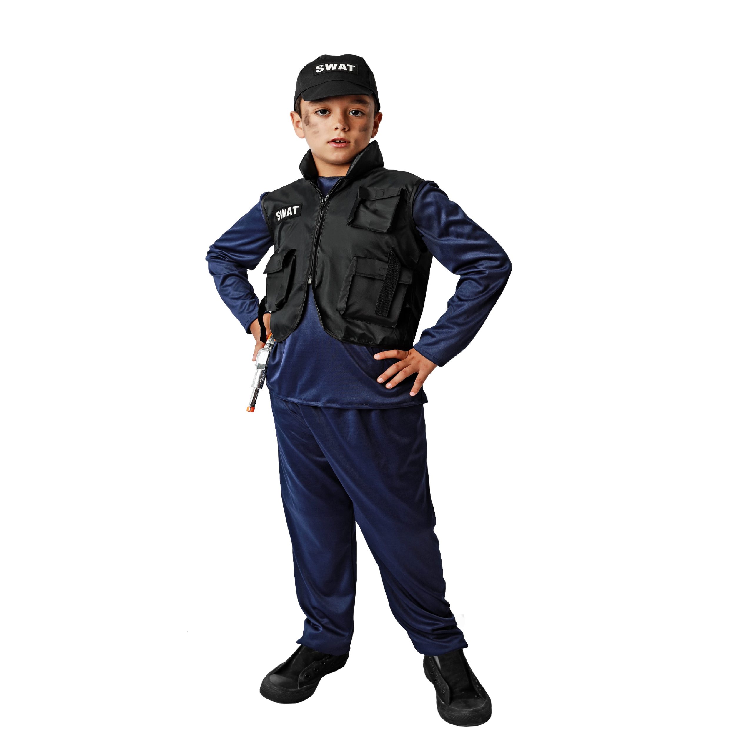 Disfraz Policía SWAT para niño y niña