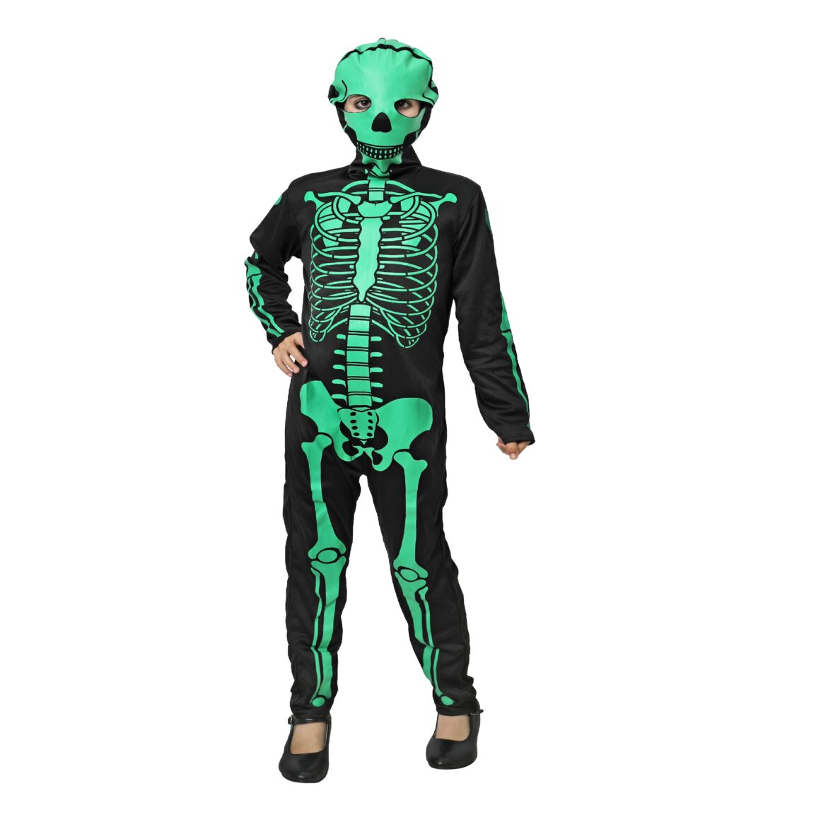 Disfraz Green Skull niña
