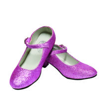 380_Zapato purpurina rosa