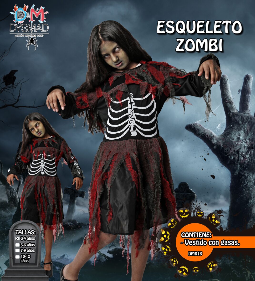 420_Esqueleto Zombie Niña2