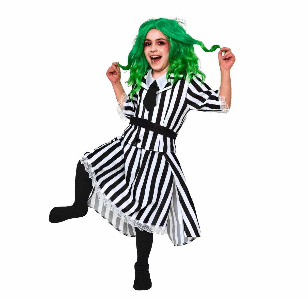 Disfraz Beetlejuice niña