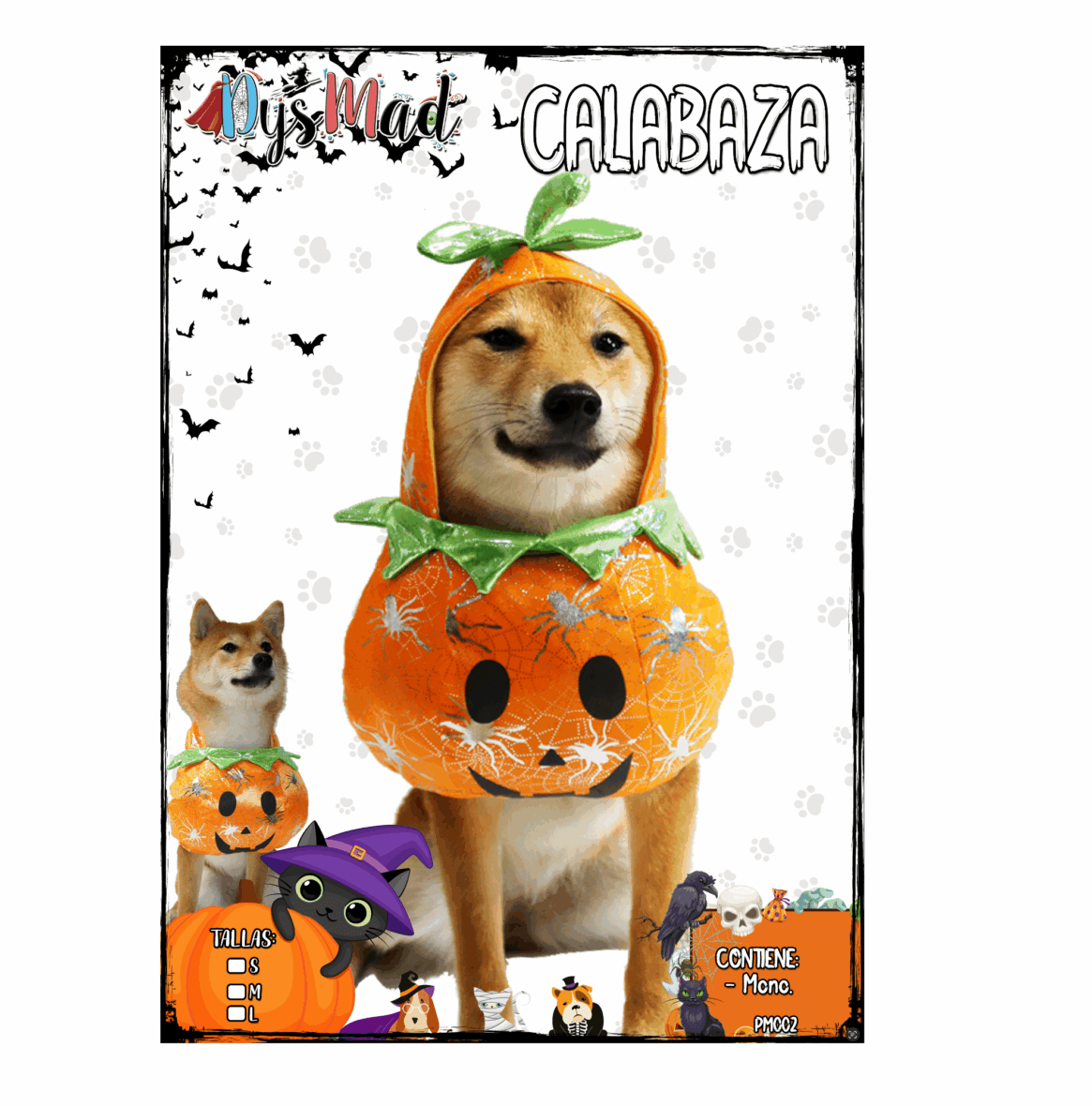 368_Disfraz Calabaza para perro y gato2